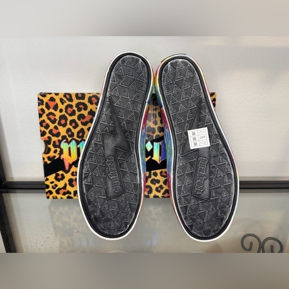 NWT Skechers Punkrose Volt'd-Crazy Core Lifestyle Slip On Loafers Black Size 7.5 - Picture 5 of 6